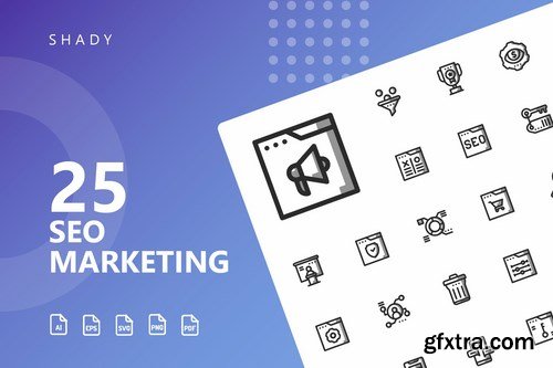 SEO Marketing Icons Bundle