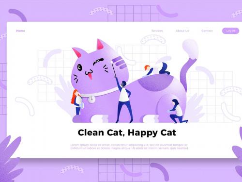 Cat - Banner & Landing Page - cat-banner-landing-page