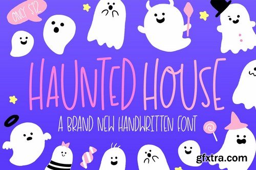 CM - Haunted House Font 4395270