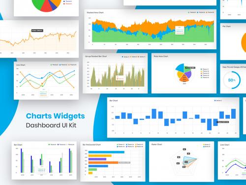 Charts Widgets Dashboard UI Kit - charts-widgets-dashboard-ui-kit