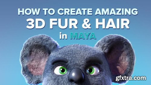 How to create Amazing 3D Hair & Fur in Maya