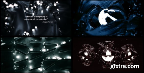 Videohive 3D Abstract Titles and Quotes 15416471