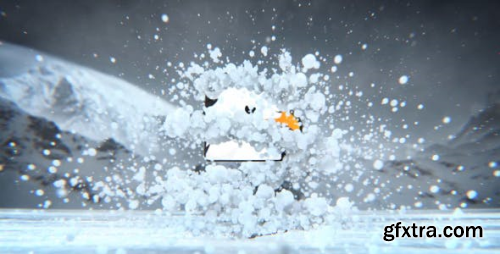 Videohive Winter Snow Logo Revealer 13556540