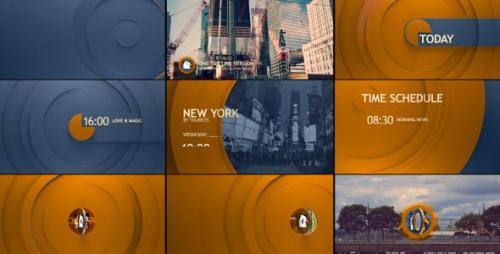 Videohive - Circle Broadcast Pack