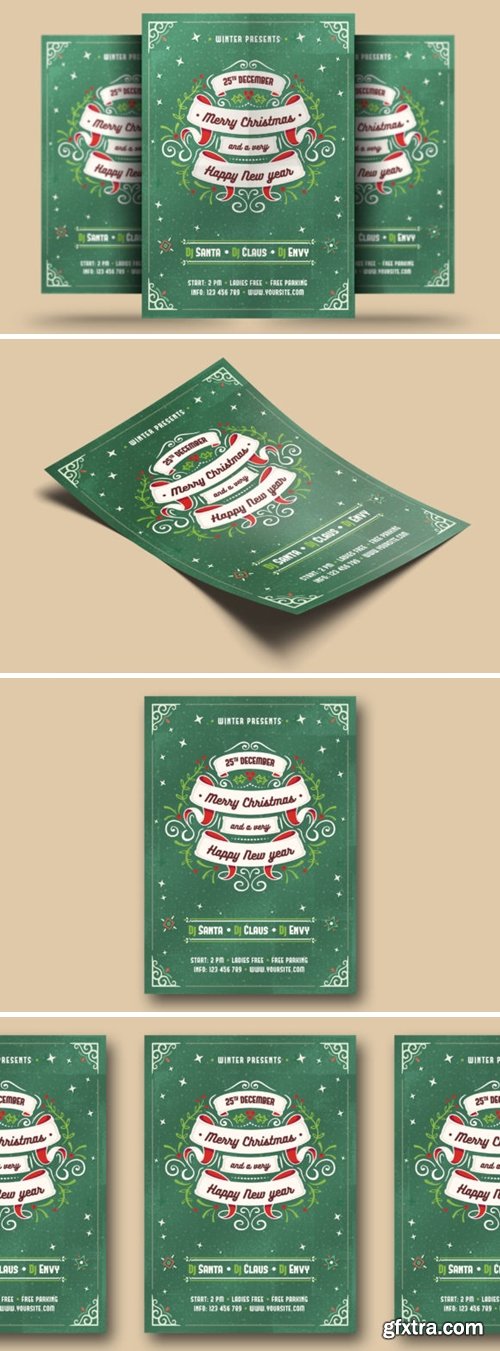 Christmas & New Year Flyer 2276090