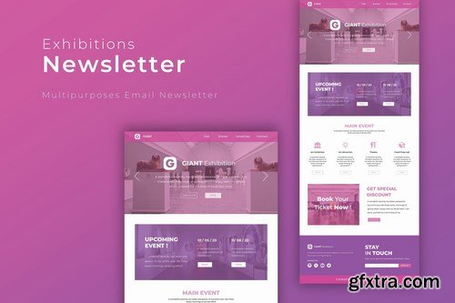 Exhibition Newsletter Template