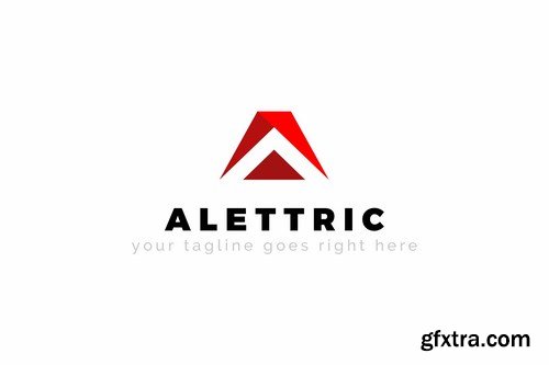 Alettric - A Letter Premium Logo Design