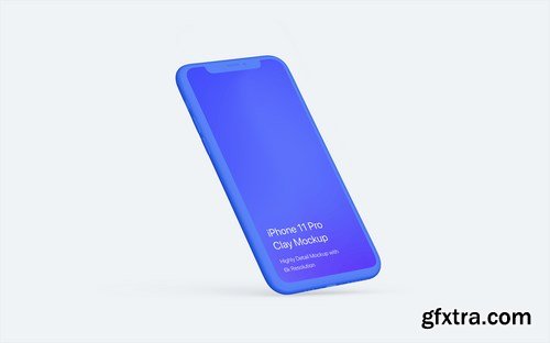 iPhone 11 Pro Mockup - Clay Mockup Pack