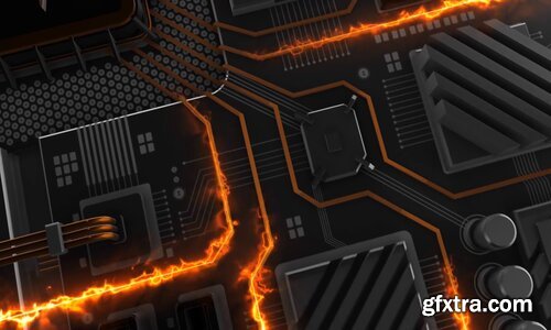 Videohive - 3 Hi-Tech Electric Logo Openers - 15474978