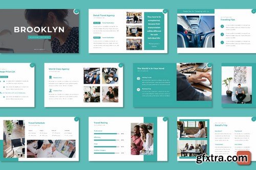 Brooklyn - Travel Agency Powerpoint and Keynote Templates