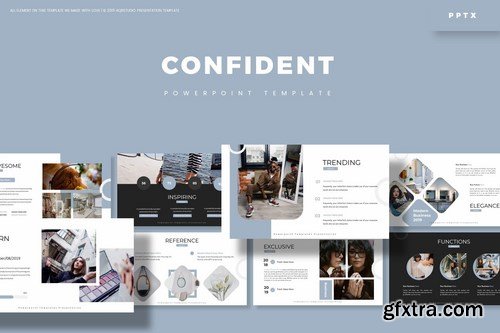 Confident - Powerpoint Google Slides and Keynote Templates