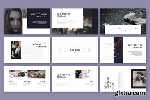 Passion - Photography Powerpoint Google Slides and Keynote Templates