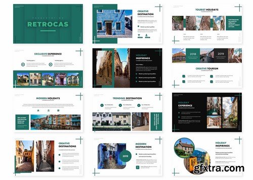 Retrocas - Powerpoint Google Slides and Keynote Templates