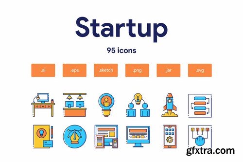 Startup Icon Set