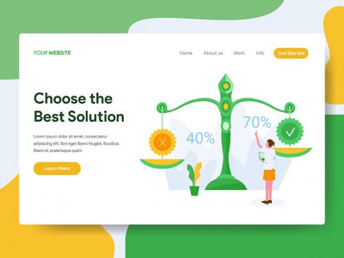 Choose the Best Solution Illustration - choose-the-best-solution-illustration