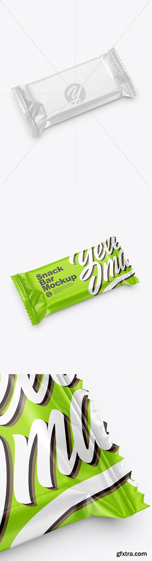 Glossy Snack Bar Mockup 51868