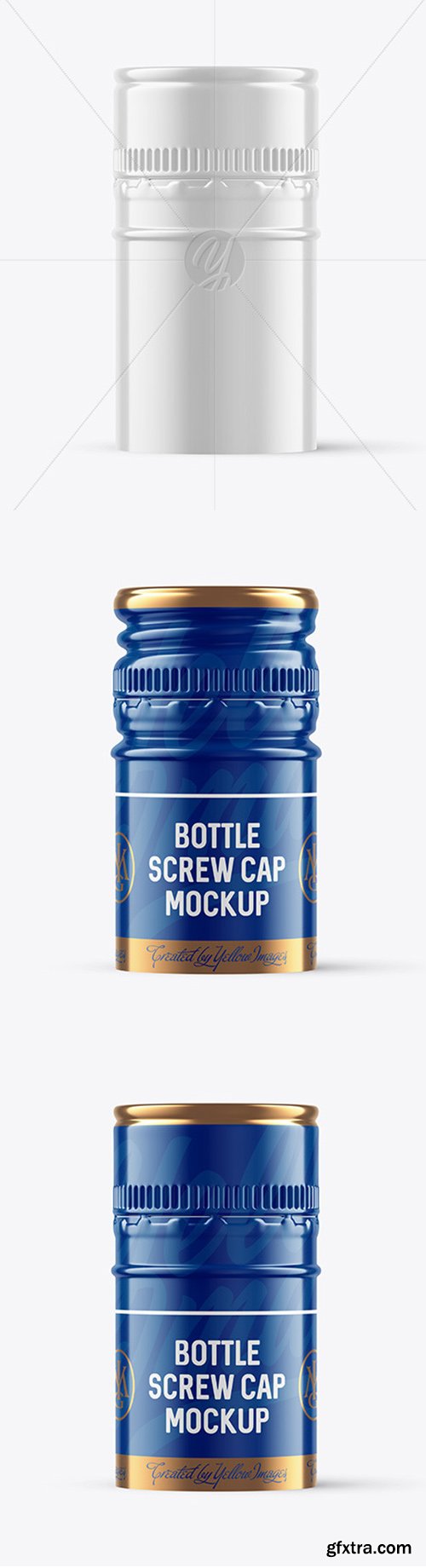 Glossy Screw Cap Mockup 51888