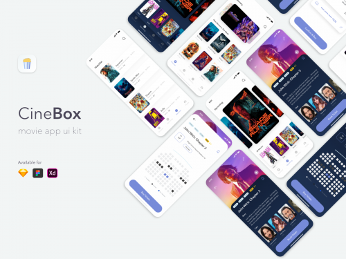 CineBox Movie App UI&UX - cinebox-movie-app-ui-ux