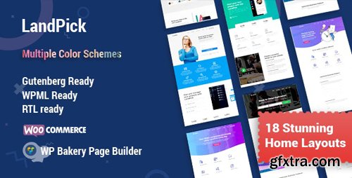 ThemeForest - Landpick v1.2.1 - Multipurpose Landing Pages WordPress Theme - 23319463