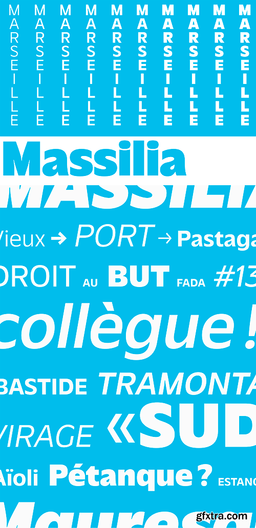 Massilia Font Family