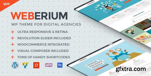 ThemeForest - Weberium v1.5 - Responsive WordPress Theme Tailored for Digital Agencies - 21758998