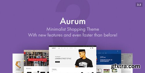 ThemeForest - Aurum v3.5 - Minimalist Shopping Theme - 9600822