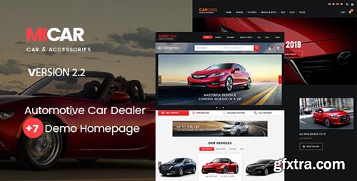 ThemeForest - Micar v2.3 - Auto Dealer RTL WooCommerce WordPress for Car and Moto Theme - 20537553