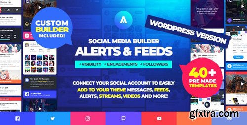 CodeCanyon - Asgard v1.1.3 - Social Media Alerts & Feeds WordPress Builder - Facebook, Instagram, Twitch and more! - 24767490 - NULLED
