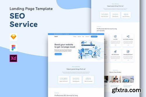 SEO Service Landing Page