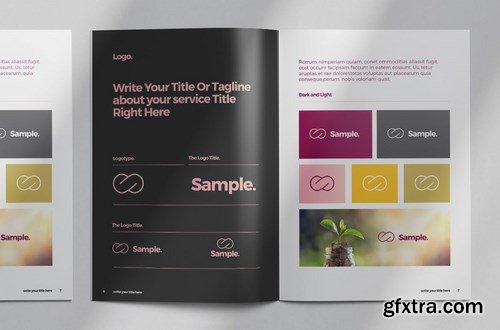 Brand Style Guide Layout