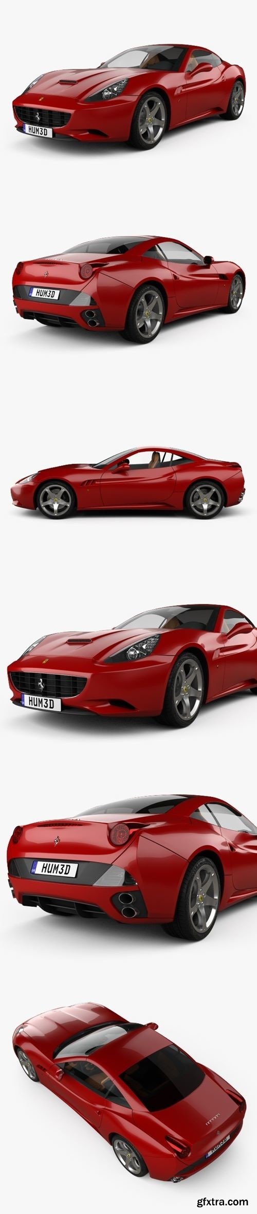 Ferrari California 2009 3D Model