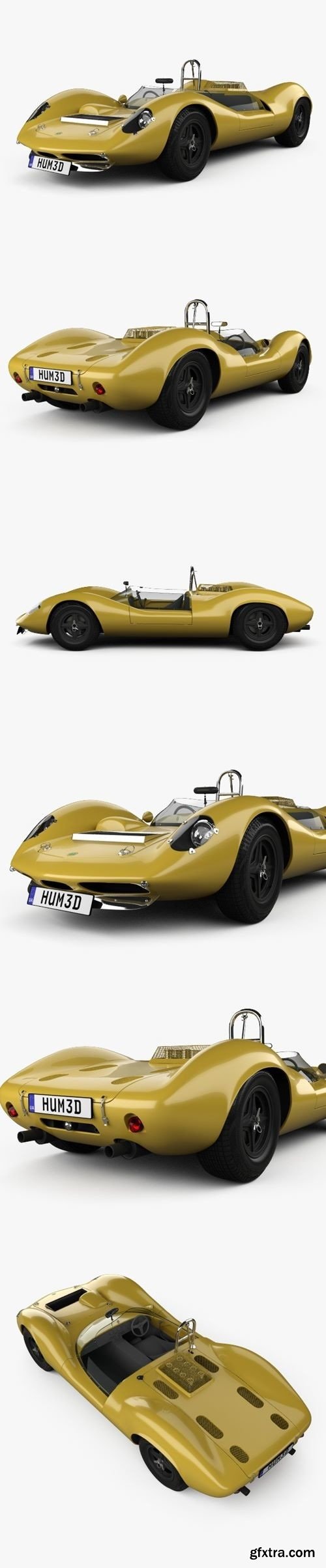 Lotus 30 1964 3D Model