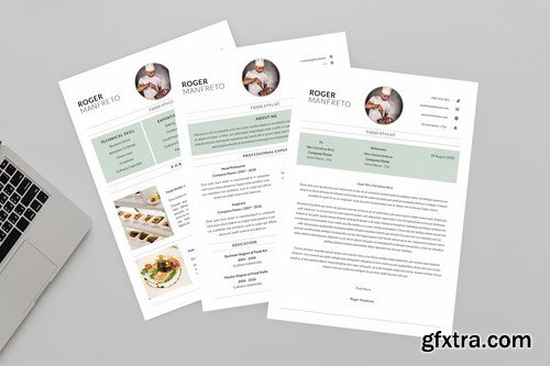 Food Stylist Resume Designer