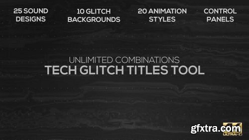 Videohive - Tech Glitch Titles Tool - 21498726