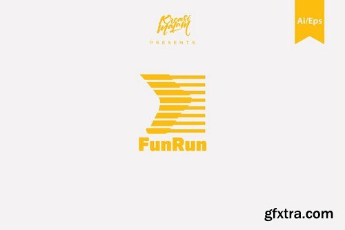 FunRun Logo Template