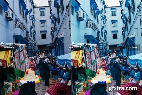 Chefchaouen Mobile & Desktop Lightroom Presets