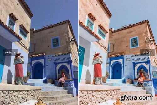 Chefchaouen Mobile & Desktop Lightroom Presets