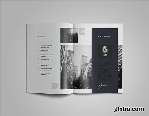 Lastjob Magazine Template