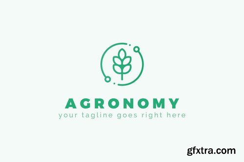 Agronomy - Indoor Gardening Logo Template