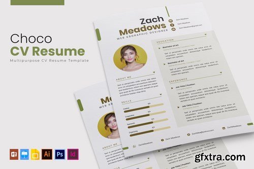 Choco Avocado CV & Resume