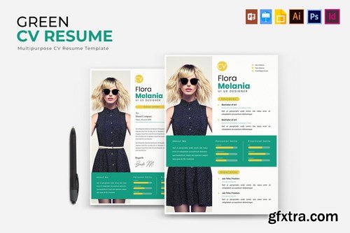 Green CV & Resume