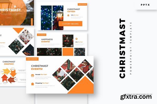 Chrismast - Powerpoint Google Slides and Keynote Templates