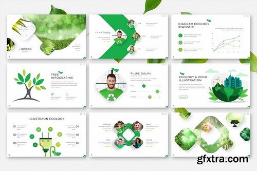 Ecology - Powerpoint Google Slides and Keynote Templates