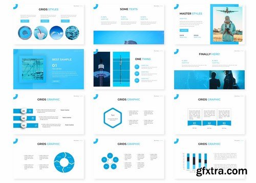 Blue - Powerpoint Google Slides and Keynote Templates