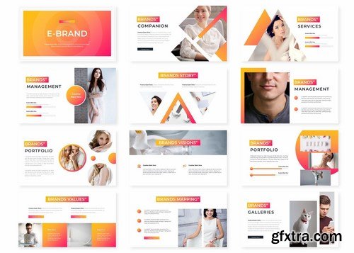 E- Brand - Powerpoint Google Slides and Keynote Templates