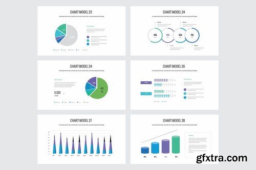 BEST CHART & TABLE COLLECTION - Powerpoint and Keynote Templates