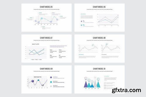 BEST CHART & TABLE COLLECTION - Powerpoint and Keynote Templates