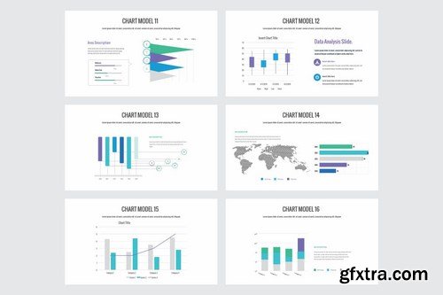 BEST CHART & TABLE COLLECTION - Powerpoint and Keynote Templates