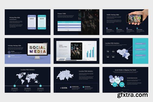 Buzeo ocmed Marketing Pitch Deck Powerpoint  and Keynote Templates