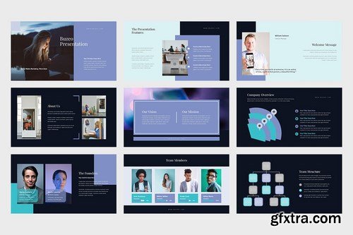 Buzeo ocmed Marketing Pitch Deck Powerpoint  and Keynote Templates